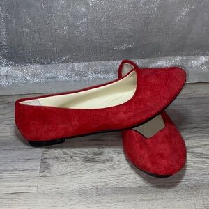 Elegant Red Women's Flats